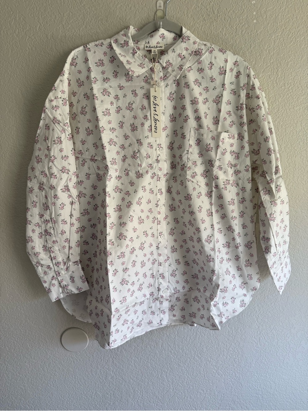 For Love & Lemons TAMREN BUTTON-UP SHIRT